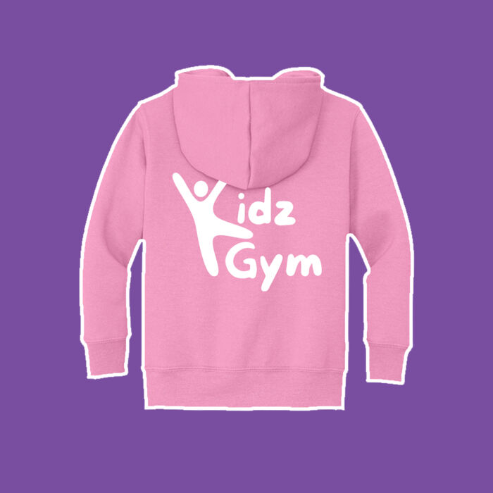 700-Toddler Fleece Full Zip Hoodie Thumbnail